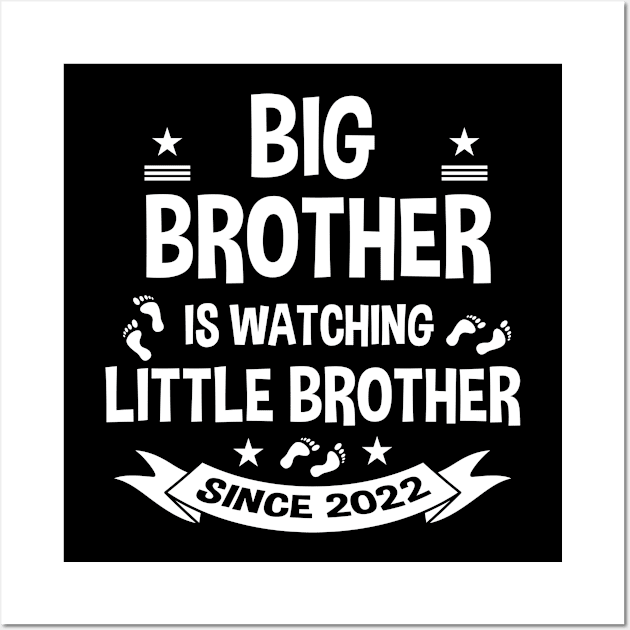 Big brother gift ideas 2022 Wall Art by HBfunshirts